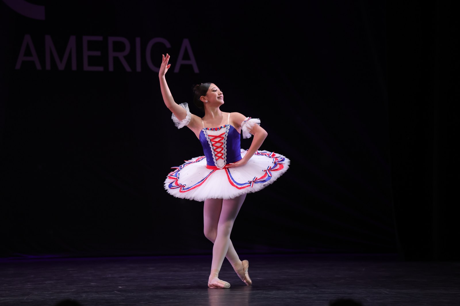 Ballet competition dancer